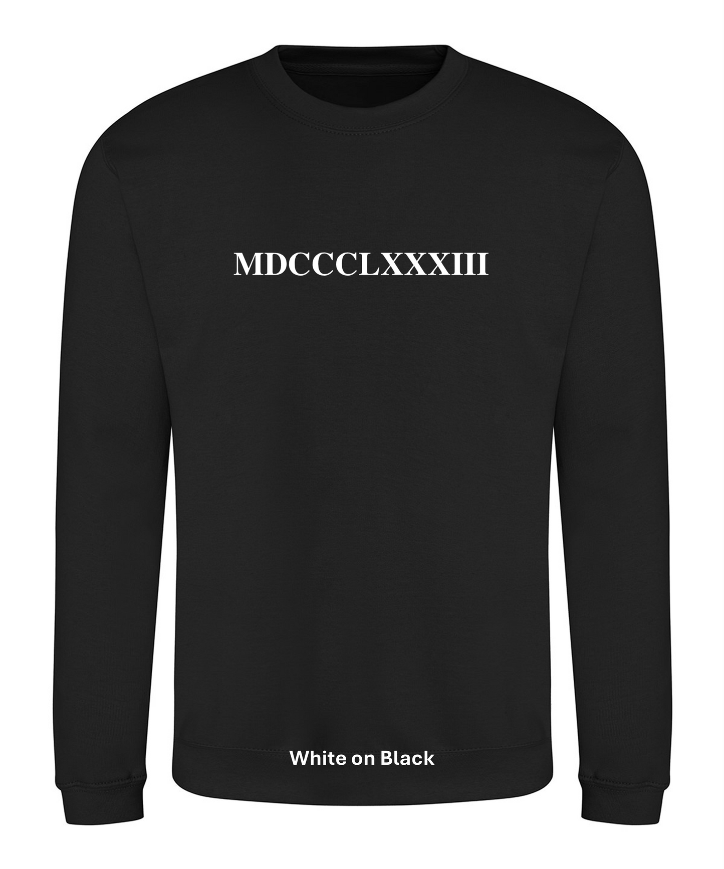 1883 Numerals Sweat - XS - 2XL
