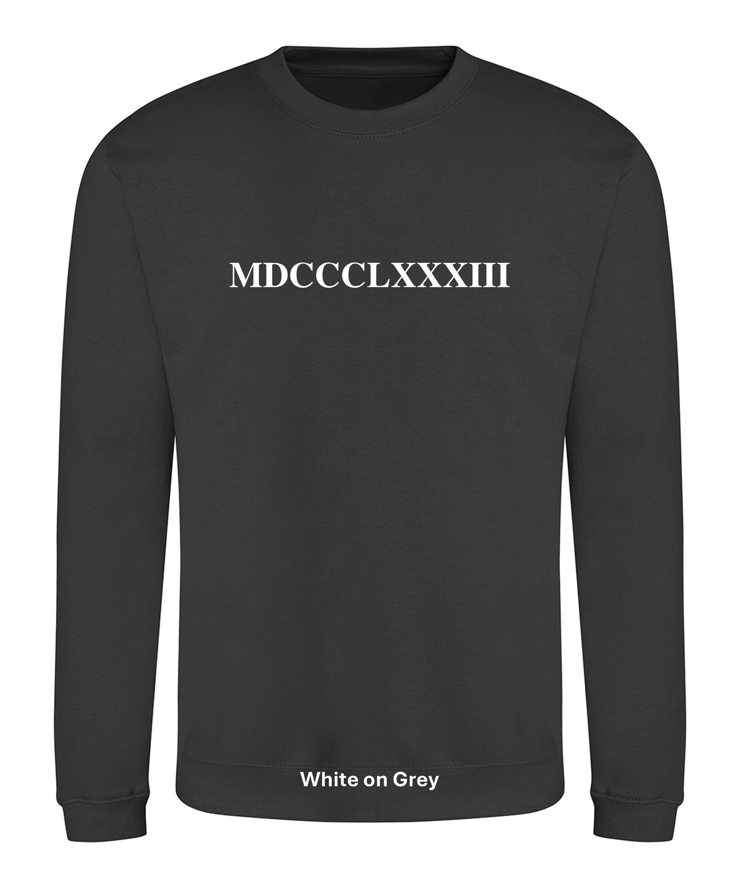 1883 Numerals Sweat - XS - 2XL