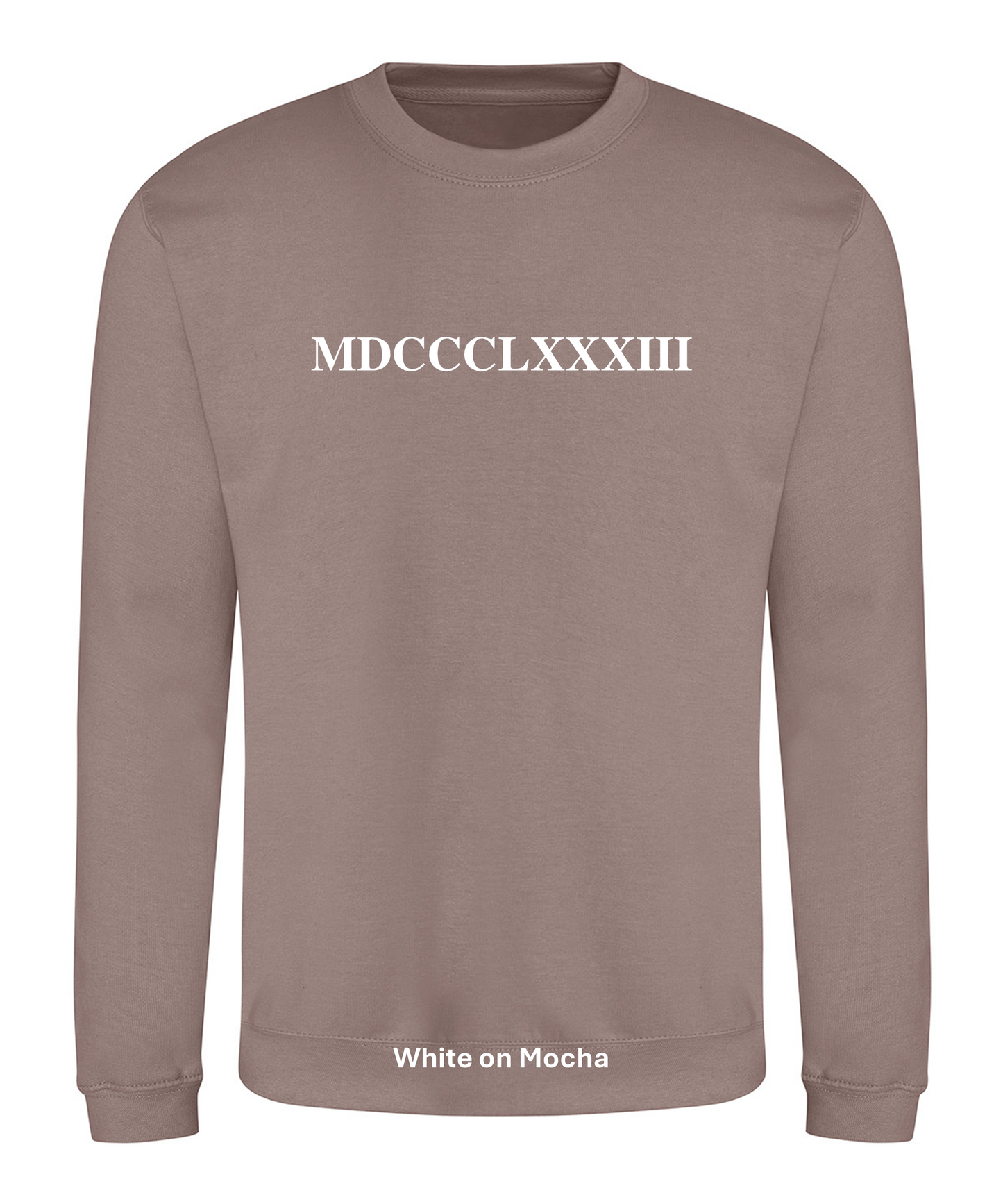 1883 Numerals Sweat - XS - 2XL