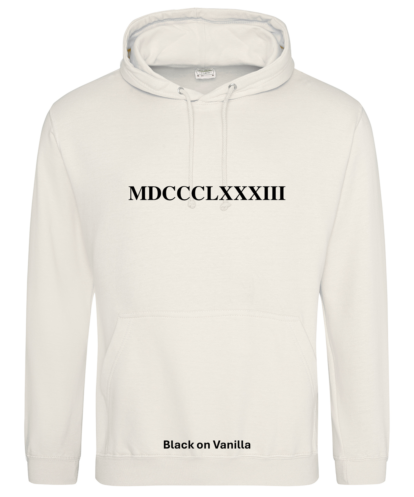 1883 Numerals Hoody - XS - 3XL