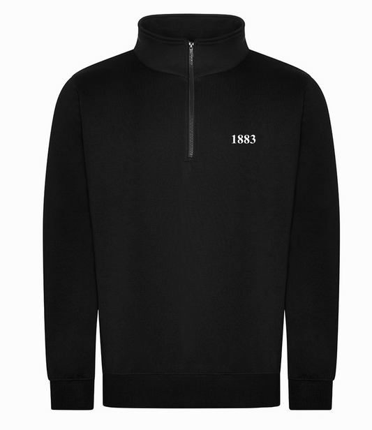 1883 Quarter Zipped Sweat - S - 4XL