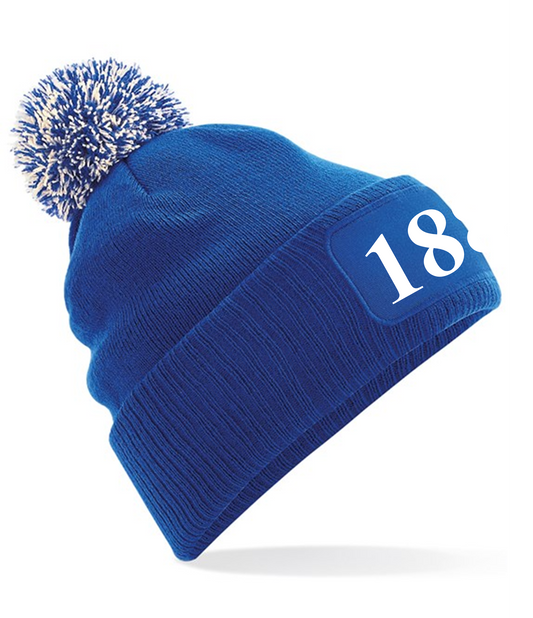 1883 Bobble Hat (Blue or Black )