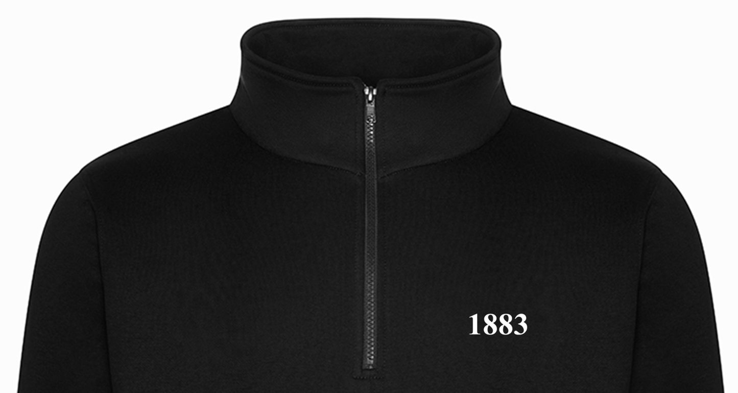 1883 Quarter Zipped Sweat - S - 4XL