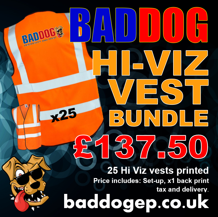 HI VIZ VEST BUNDLE X25