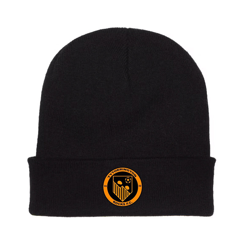 TRFC Black Branded Beanie