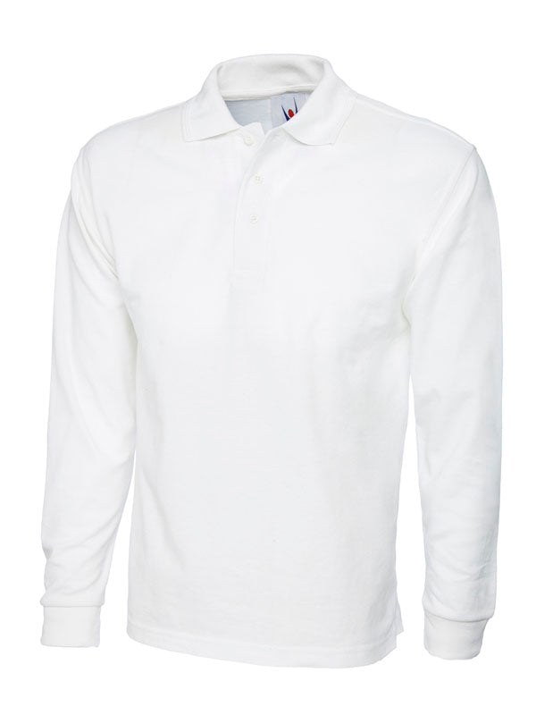 Longsleeve Pique Poloshirt - UC113 (XS-4XL)