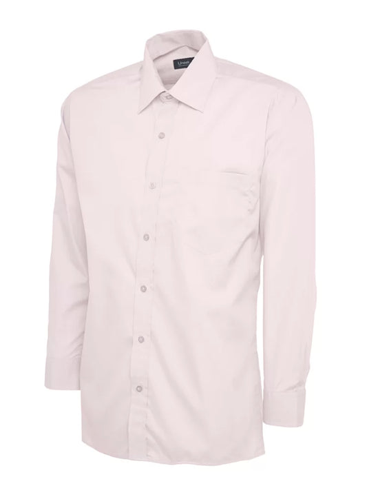 Mens Poplin Full Sleeve Shirt - UC709 (Colours)