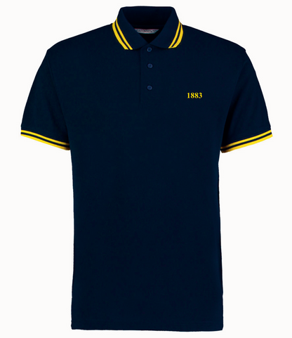 1883 Tipped Polo Various Colours  - S - 3XL